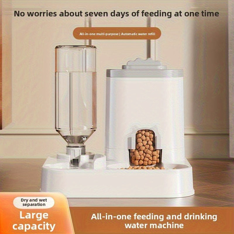 Automatic Pet Feeder & Water Dispenser – For Cats and Dogs
