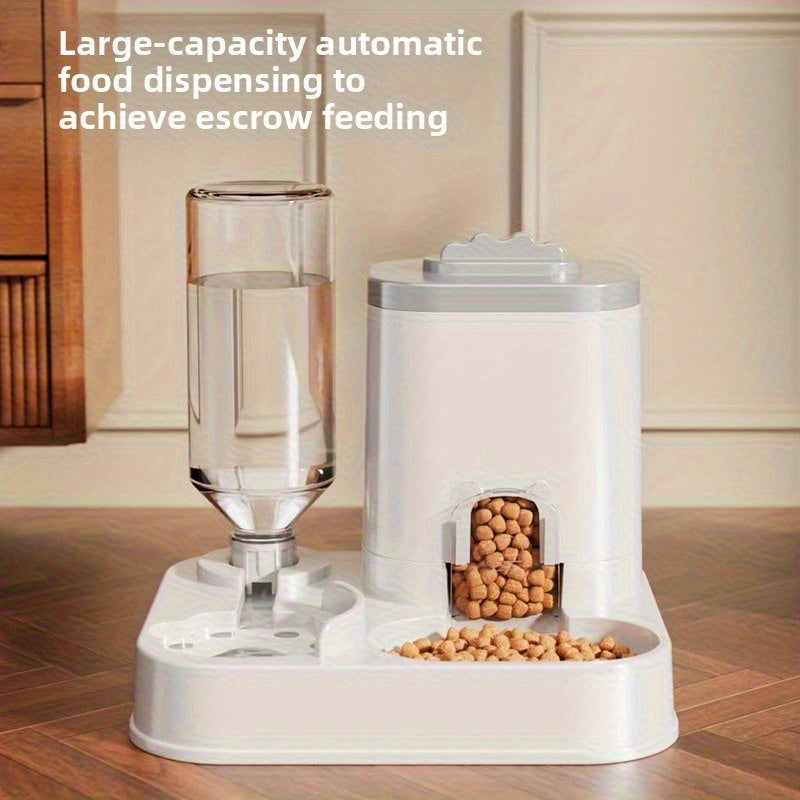 Automatic Pet Feeder & Water Dispenser – For Cats and Dogs
