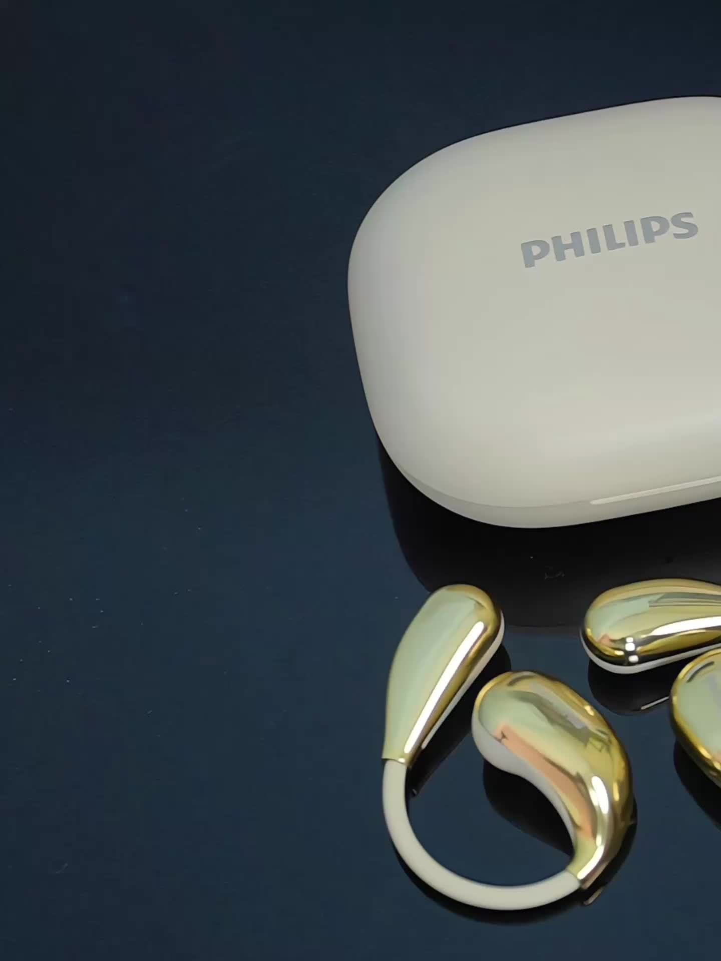 Philips True Wireless Earbuds – Hi-Fi Bass, 360° Spatial Sound, Bluetooth Connectivity