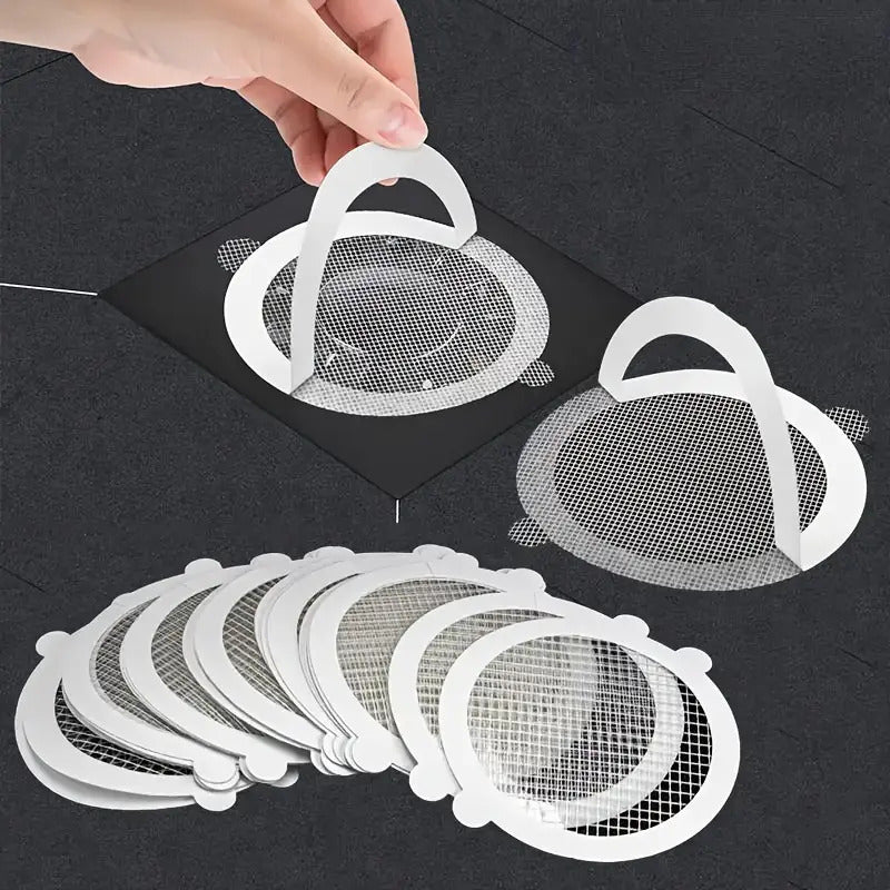 Hair Catcher Nets for Drains – Waterproof Filters for Bathroom and Kitchen