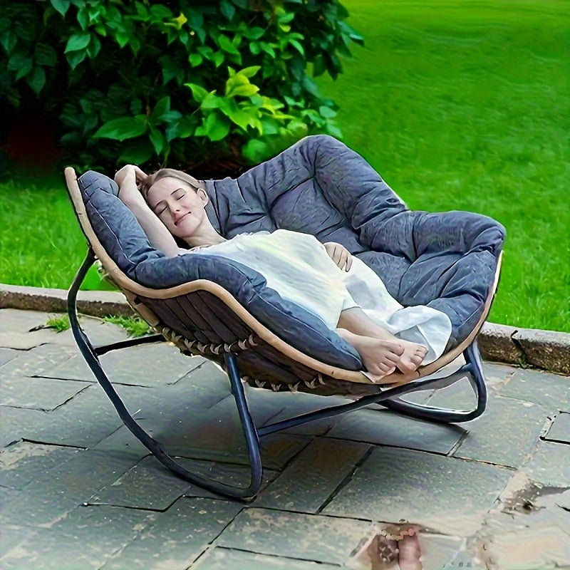 Extra Thick Outdoor Chair Cushion – Heavy-Duty, All-Weather Pad with Removable Cover