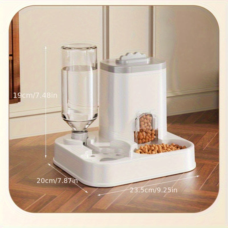 Automatic Pet Feeder & Water Dispenser – For Cats and Dogs