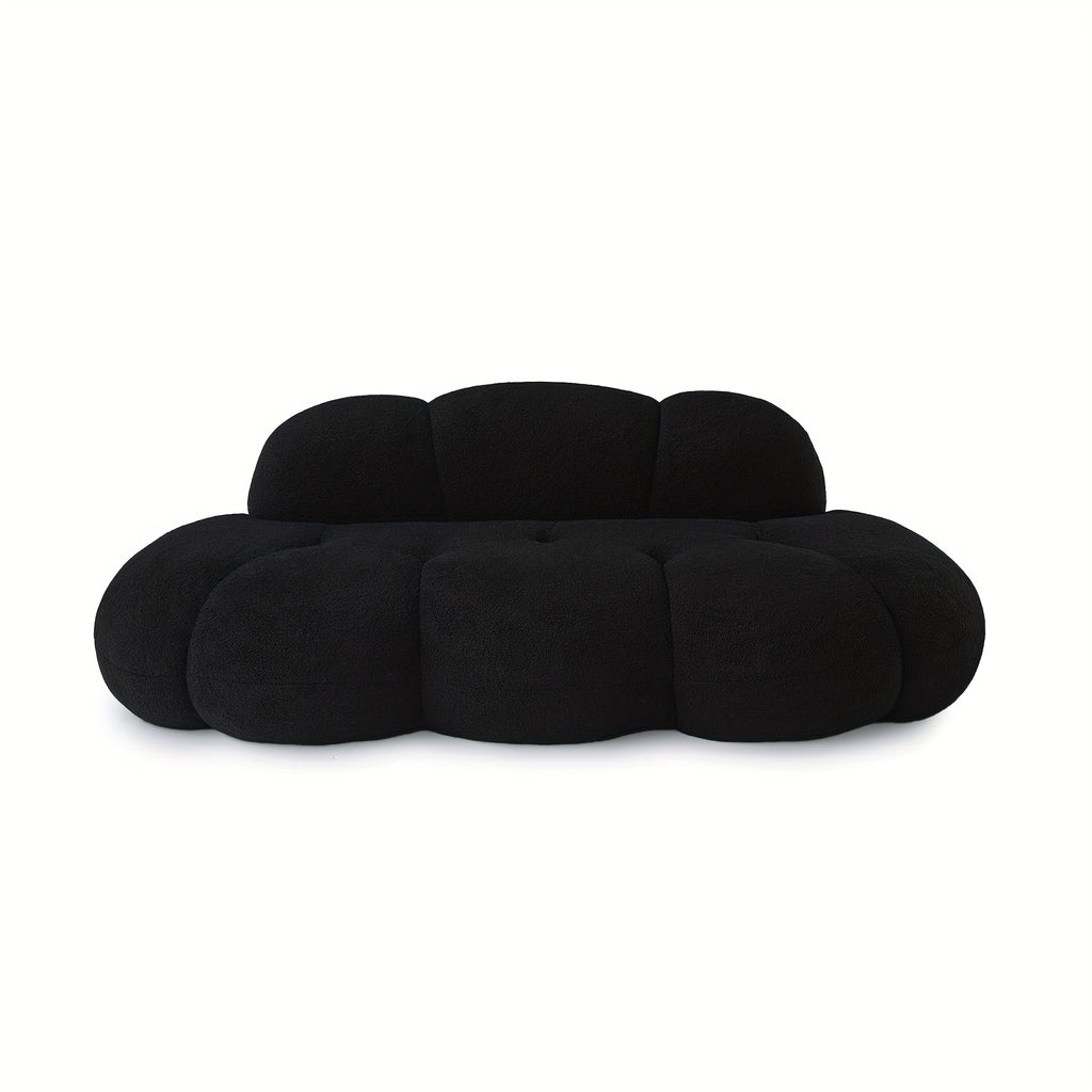Cozy Cloud Sofa Bed – Sectional Design with Plush Sherpa