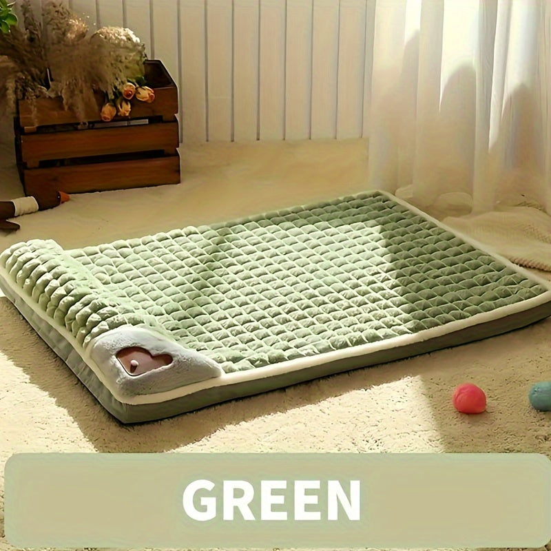 Washable Dog Bed – Cozy, Supportive Sleeping Pad with Removable Mat