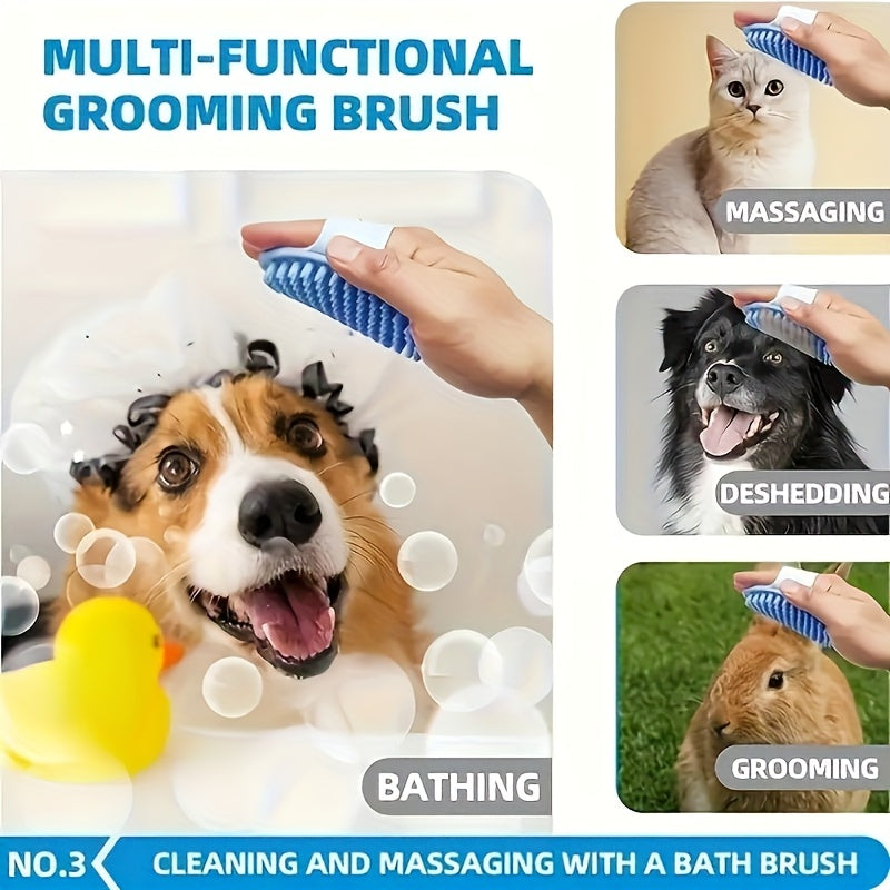 Dog Grooming Kit – Complete Set for Shedding Control with Brush, Gloves, and Towel