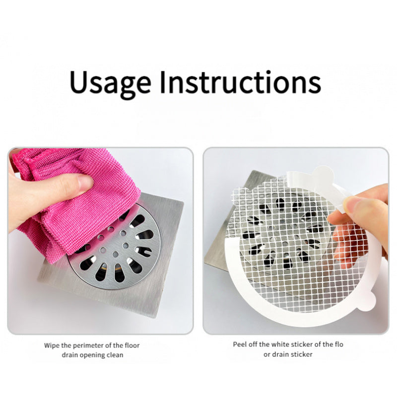 Hair Catcher Nets for Drains – Waterproof Filters for Bathroom and Kitchen