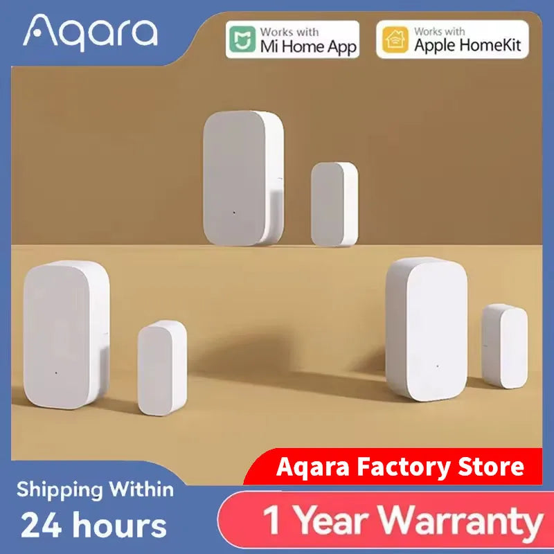 Smart Zigbee Door & Window Sensor – Wireless Alarm for Home Automation