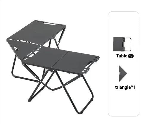 Foldable Outdoor Table – Lightweight Picnic and Beach Design