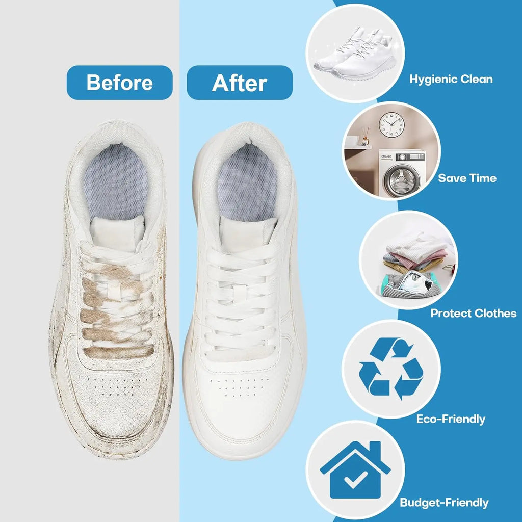 Padded Shoes Laundry Bag – Machine-Washable Shoe Protector