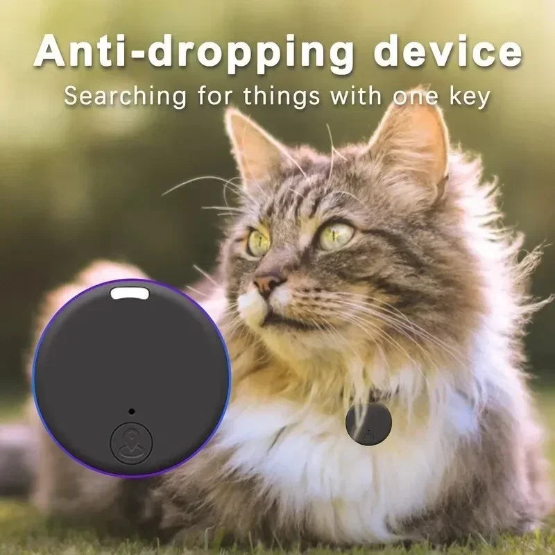 Mini Bluetooth GPS Tracker – Anti-Lost Smart Finder for Pets, Kids, and Valuables