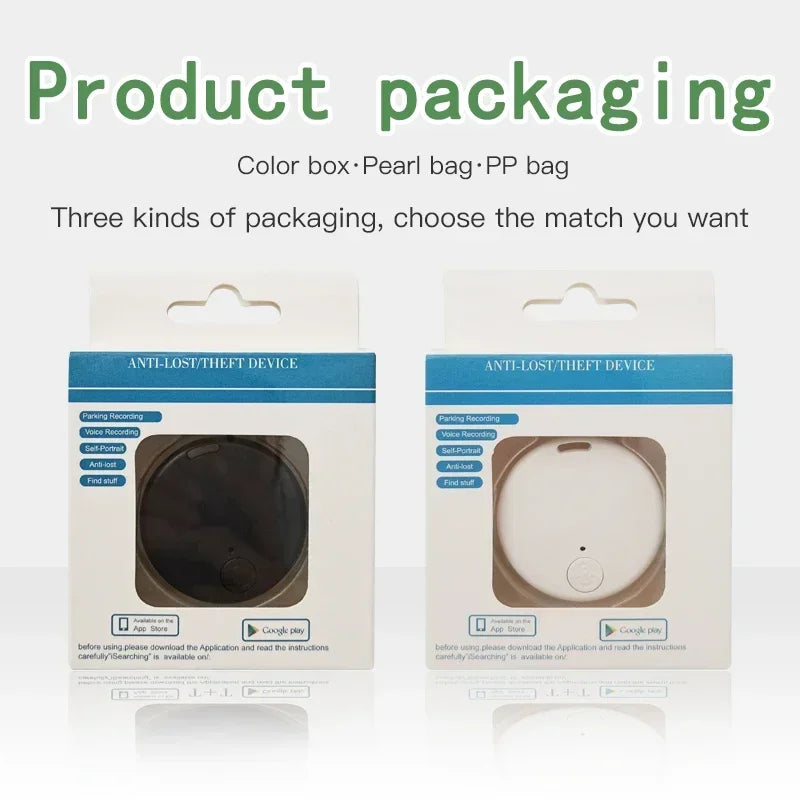 Mini Bluetooth GPS Tracker – Anti-Lost Smart Finder for Pets, Kids, and Valuables