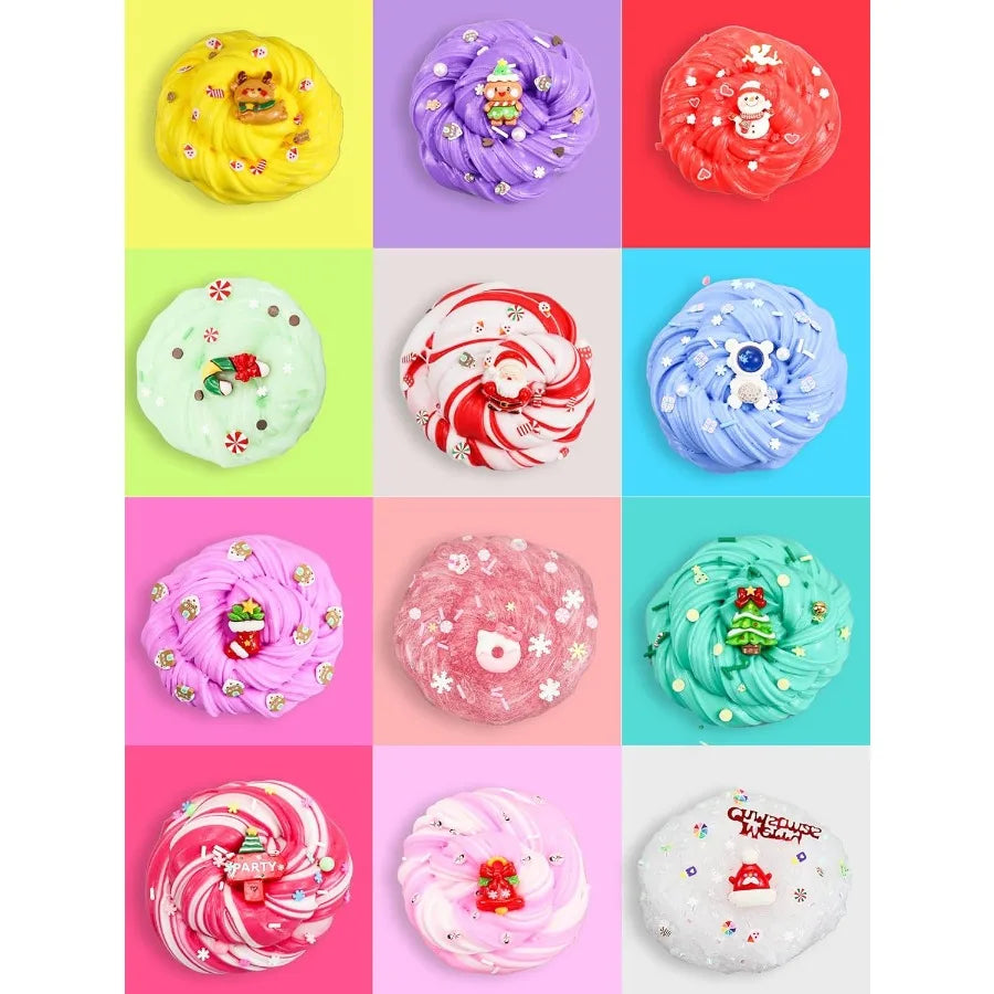 Holiday Slime Advent Calendar – DIY Butter & Cloud Slime Kit