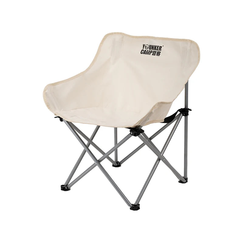 Portable Folding Moon Chair – Outdoor Camping, Picnic, and Fishing Seat