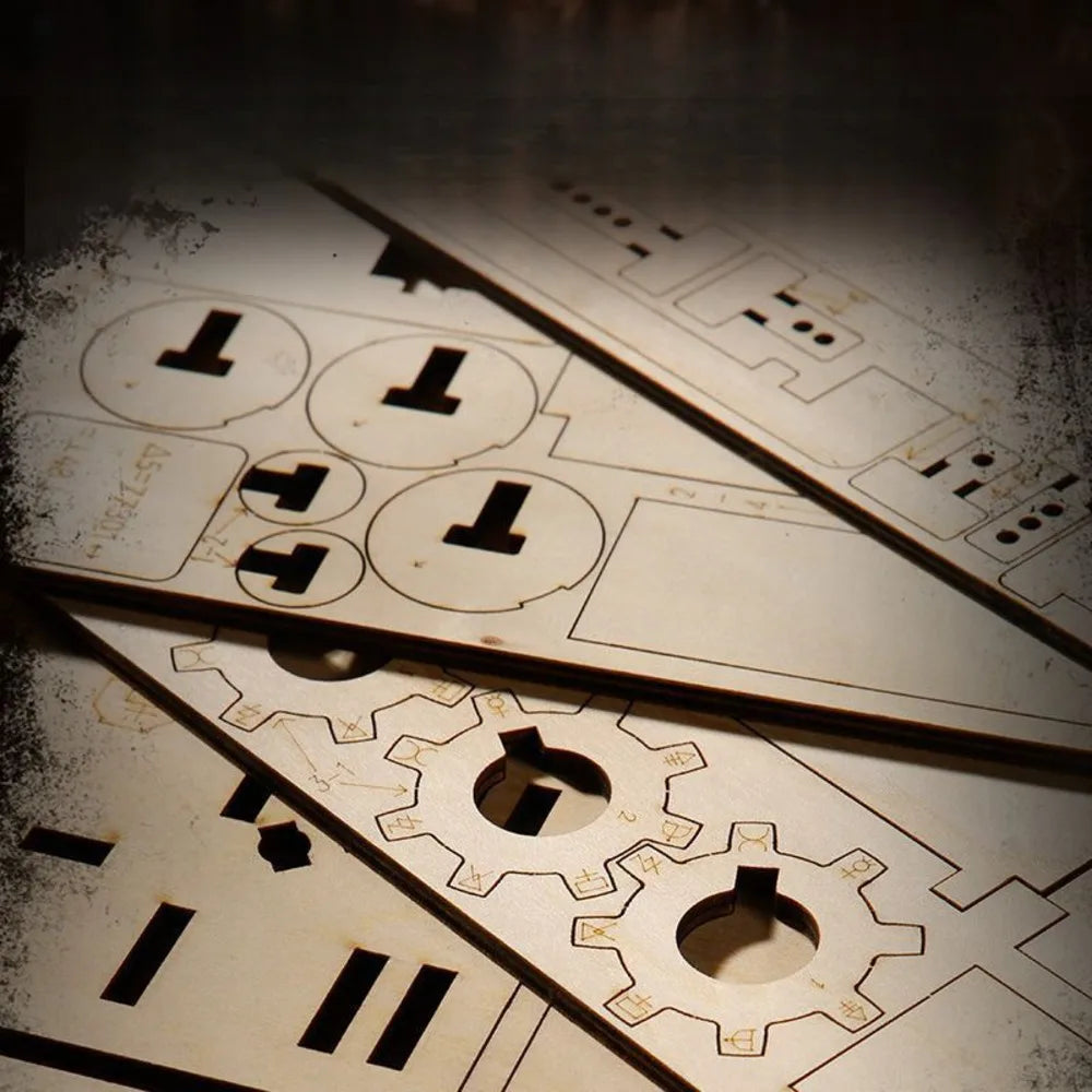 3D Wooden Escape Room Puzzle Box – Challenging Brain Teaser for Adults