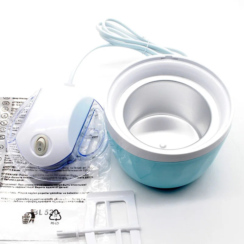 Electric Ice Cream Maker Portable DIY Frozen Yogurt and Smoothie Machine