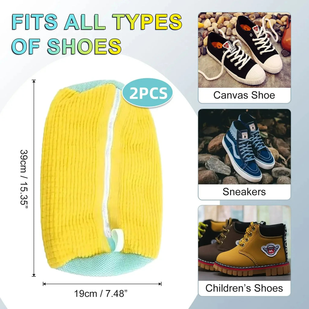 Padded Shoes Laundry Bag – Machine-Washable Shoe Protector