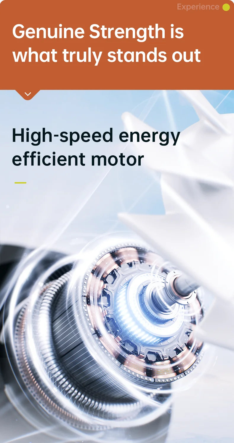 JISULIFE Handheld Turbo Fan – USB Rechargeable with Adjustable Speeds and Strong Wind