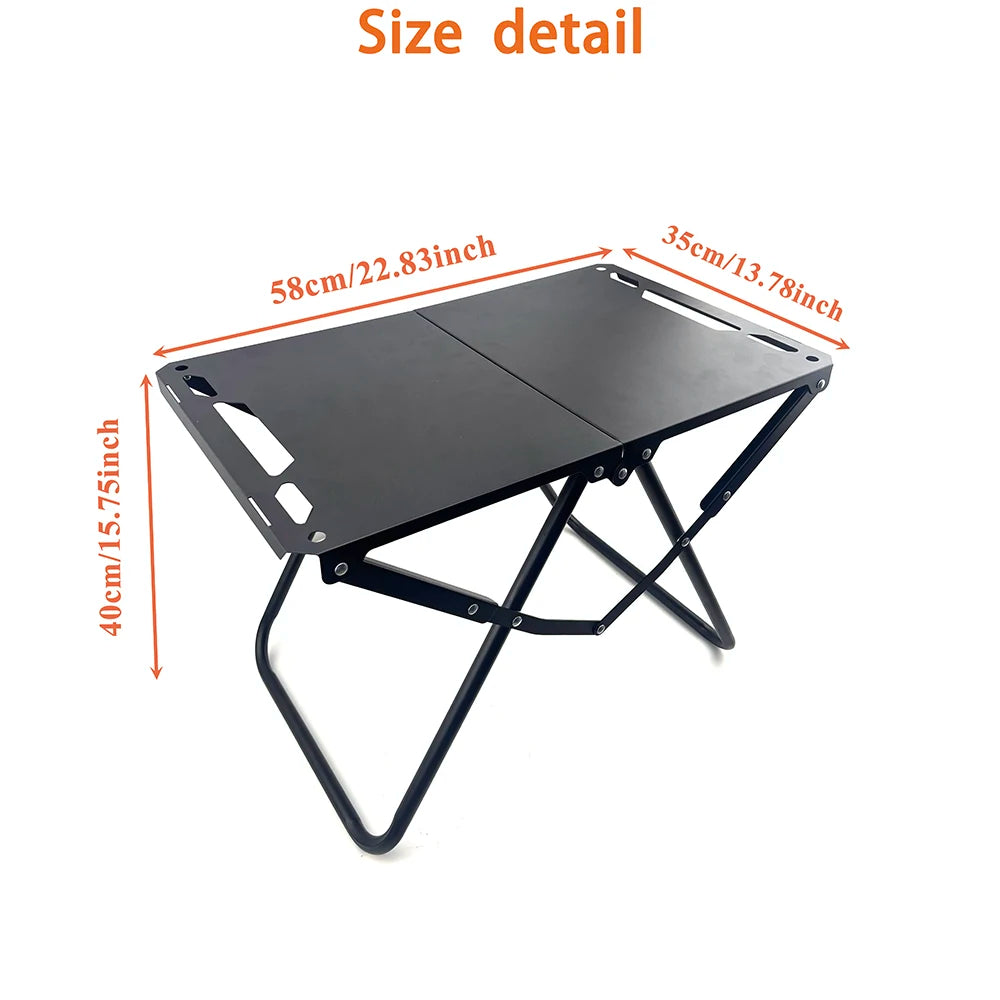 Foldable Outdoor Table – Lightweight Picnic and Beach Design