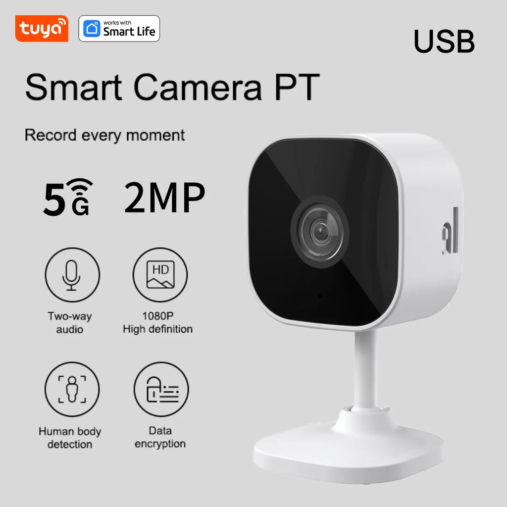 Smart WiFi Security Camera – 1080P HD with Motion Tracking and 2-Way Audio