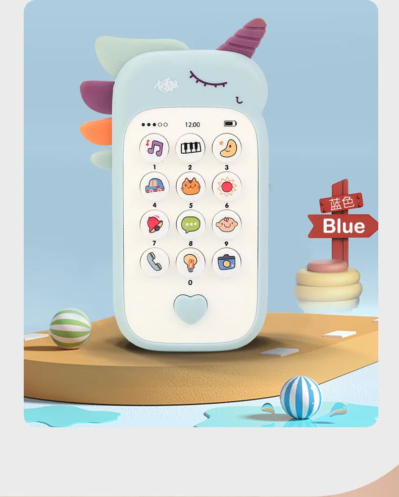 Infant Musical Phone Toy – Teething, Learning, and Sleep Aid for Babies