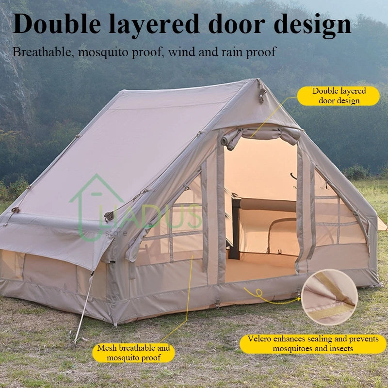 Inflatable Roof Tent – Luxury Waterproof Family Camping Shelter