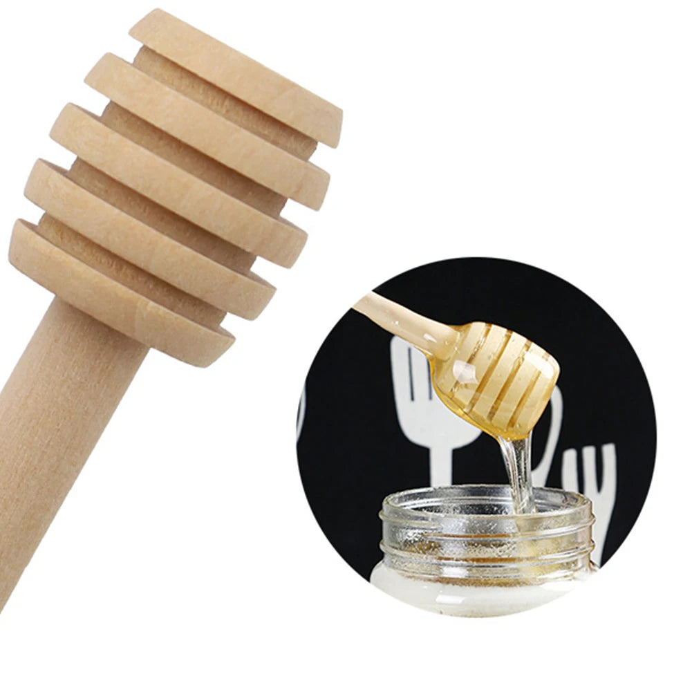 Wooden Honey Dipper – Stir Stick for Kitchen and Honey