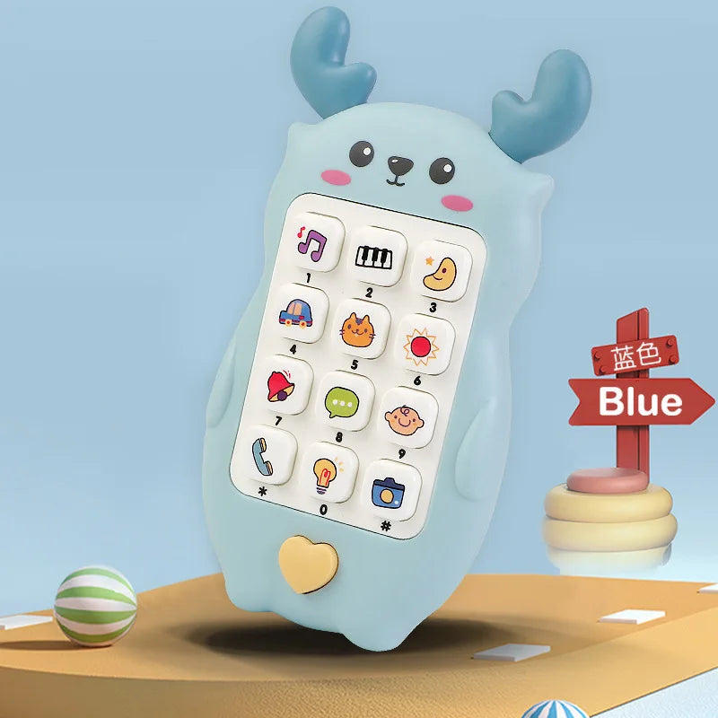 Infant Musical Phone Toy – Teething, Learning, and Sleep Aid for Babies
