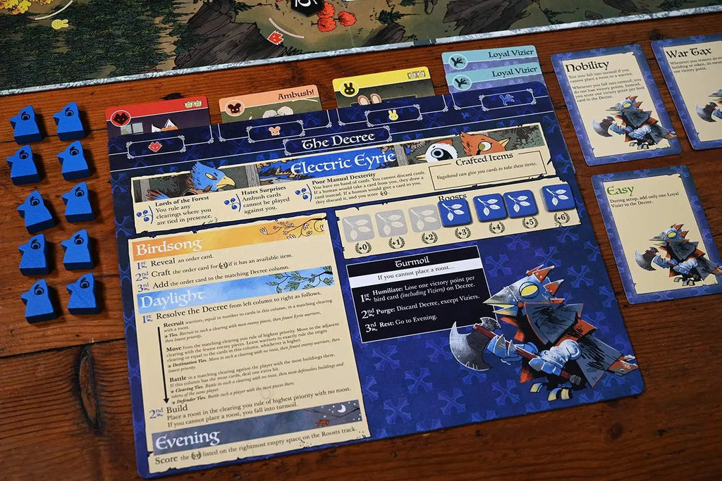 Strategy Board & Card Game – The Riverfolk Expansion for Family & Party Fun