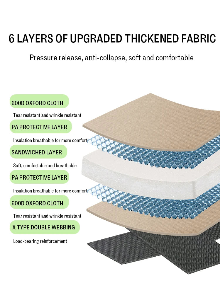 Portable Folding Moon Chair – Outdoor Camping, Picnic, and Fishing Seat