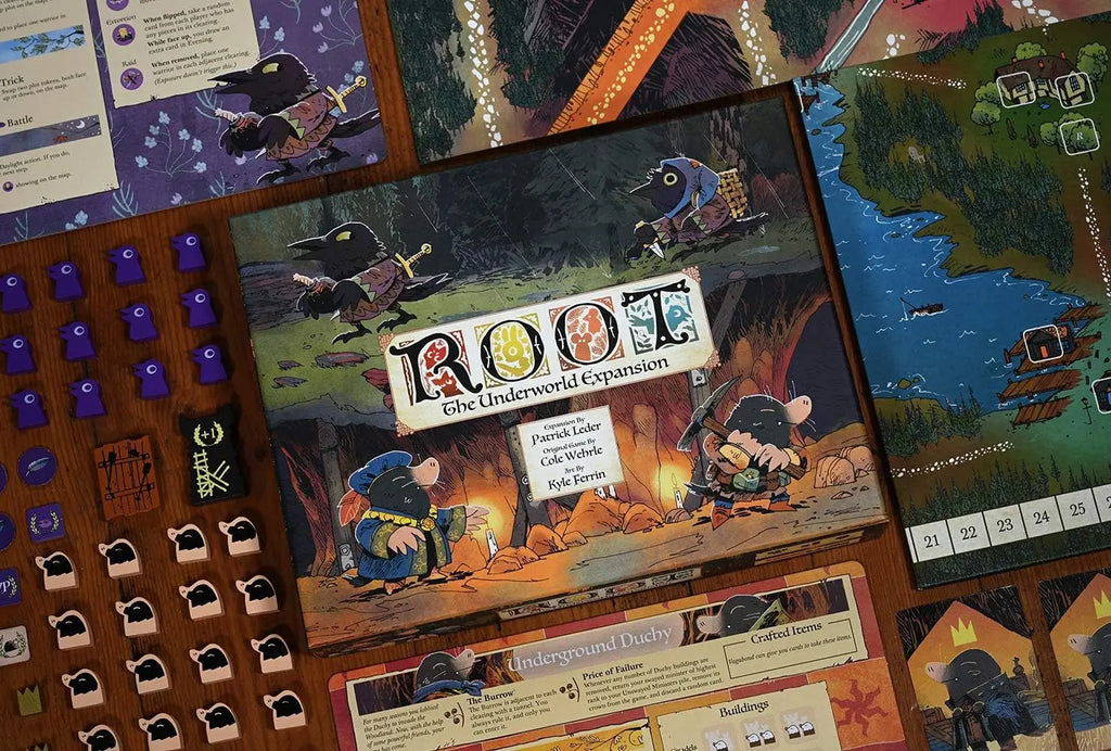 Strategy Board & Card Game – The Riverfolk Expansion for Family & Party Fun