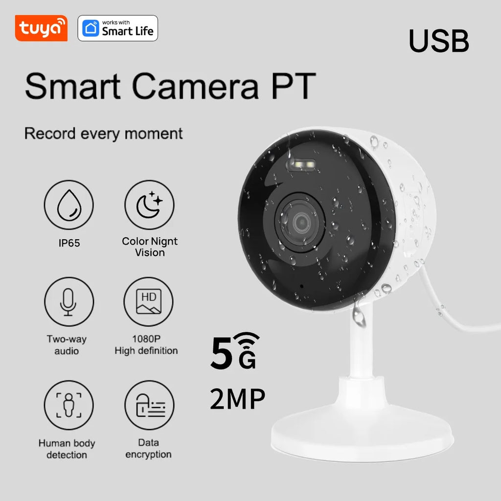 Smart WiFi Security Camera – 1080P HD with Motion Tracking and 2-Way Audio