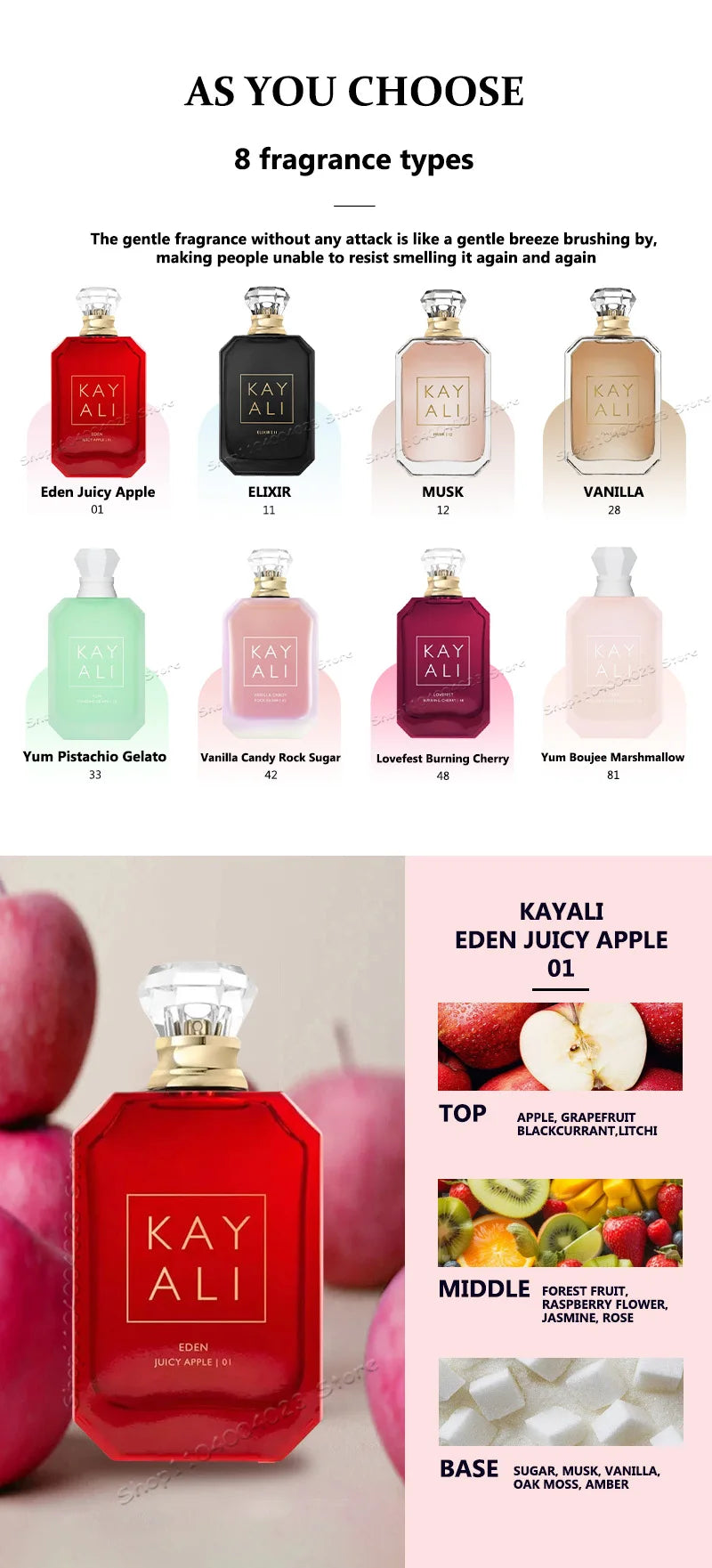 Kayali Candy Rock Sugar Eau de Parfum – Arabic Perfume