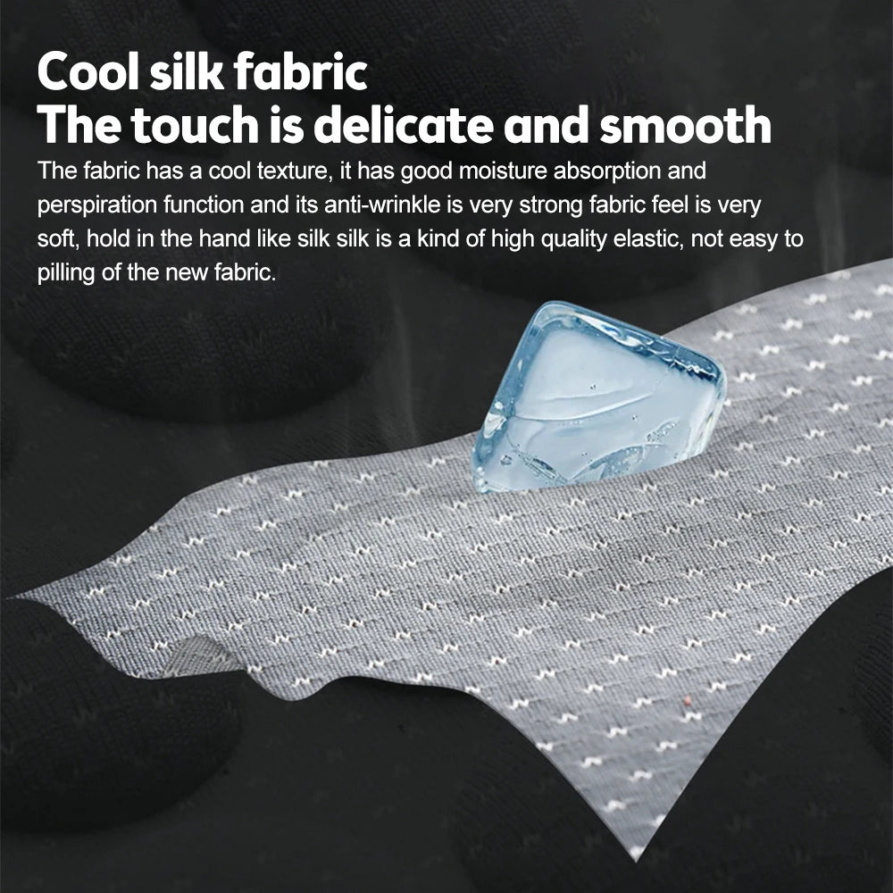 Ice Silk Car Seat Cushion – Waterproof Summer Cool Cover