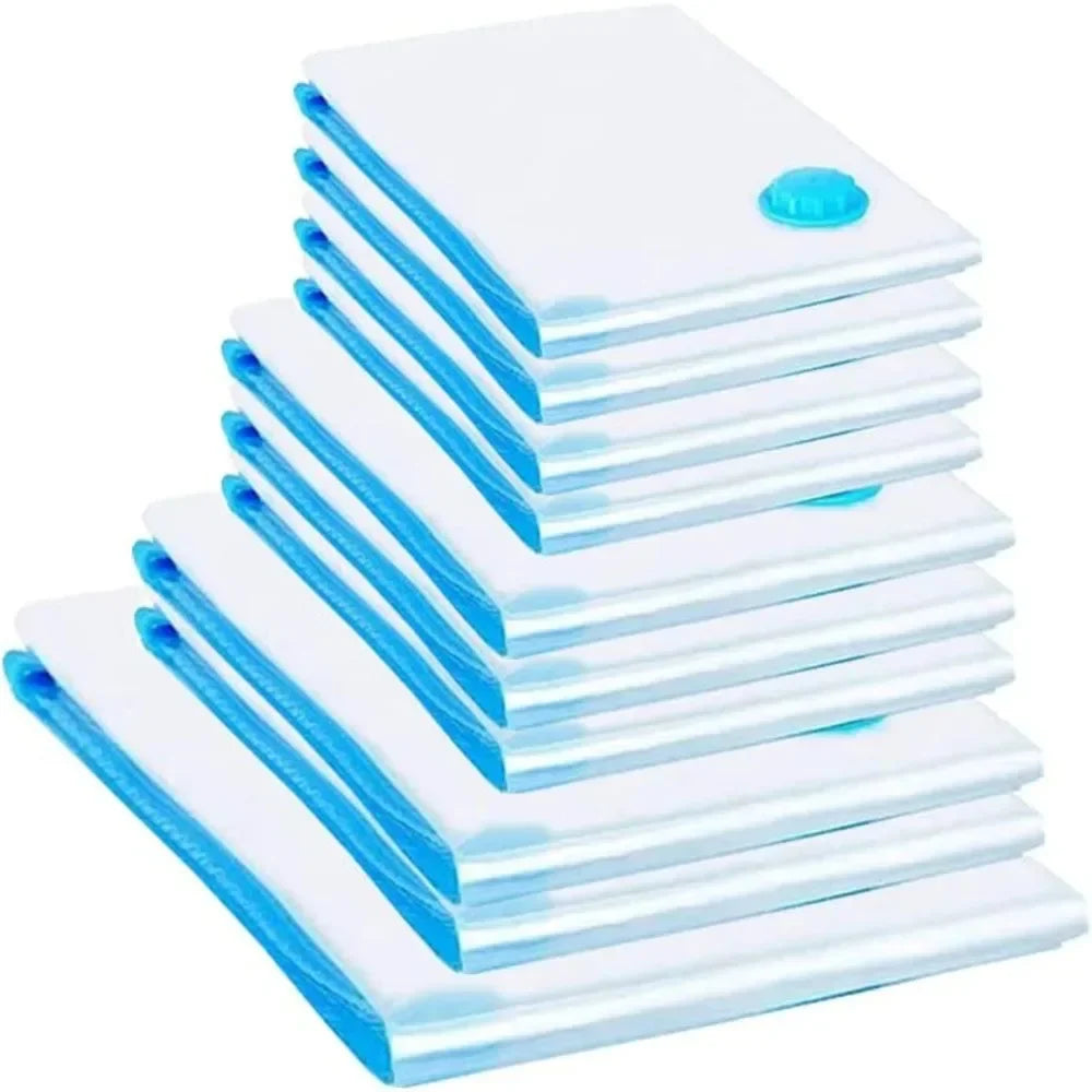 Clothes Vacuum Storage Bags – Travel Compression Organizer