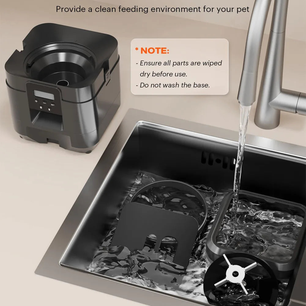 Automatic Pet Feeder – Timed Food Dispenser for Cats & Dogs