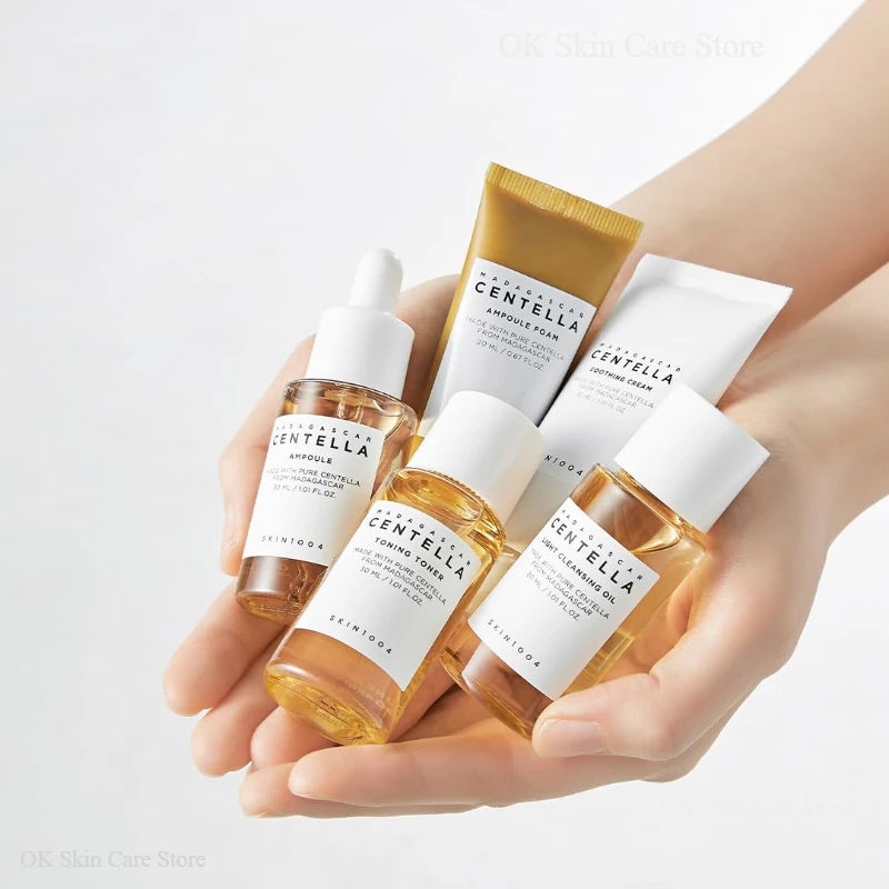 Centella Winter Skincare Travel Kit – 5-Piece Korean Skincare Set