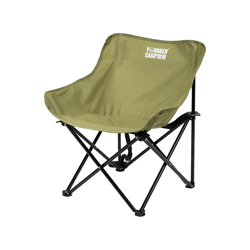 Portable Folding Moon Chair – Outdoor Camping, Picnic, and Fishing Seat