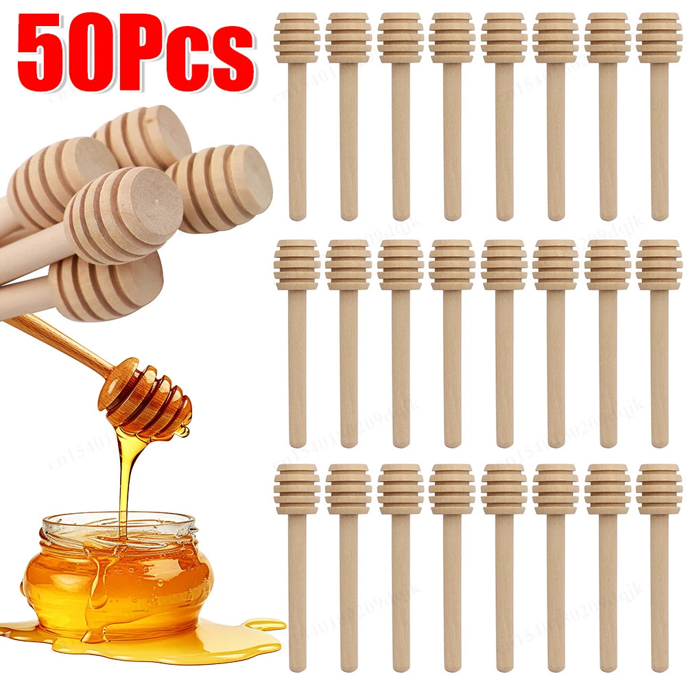 Wooden Honey Dipper – Stir Stick for Kitchen and Honey