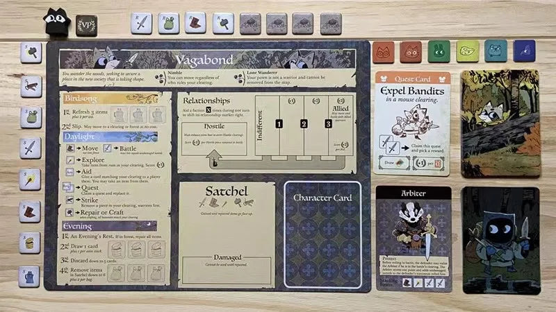 Strategy Board & Card Game – The Riverfolk Expansion for Family & Party Fun
