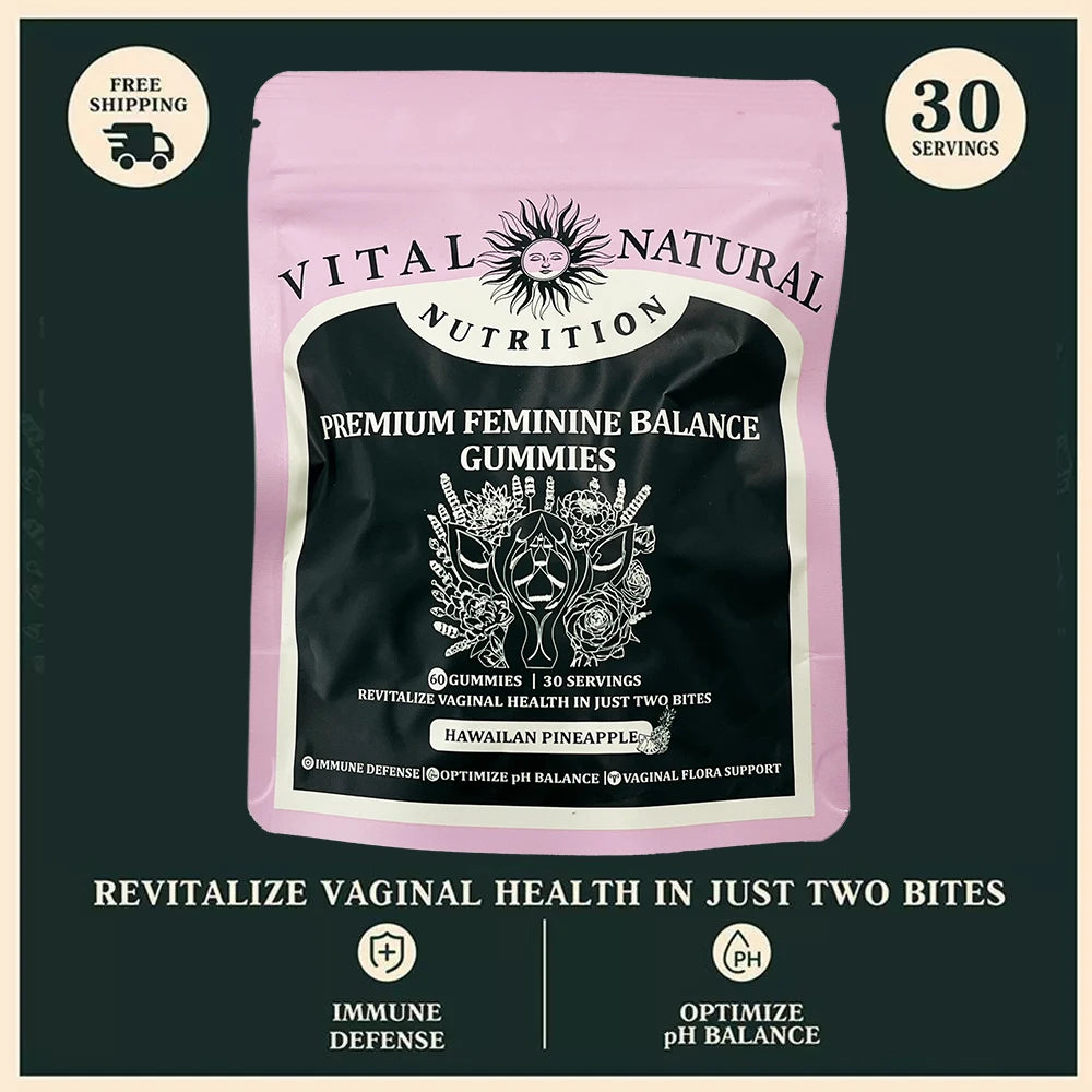 Feminine Balance Gummies – Vital Source Hawaiian Pineapple