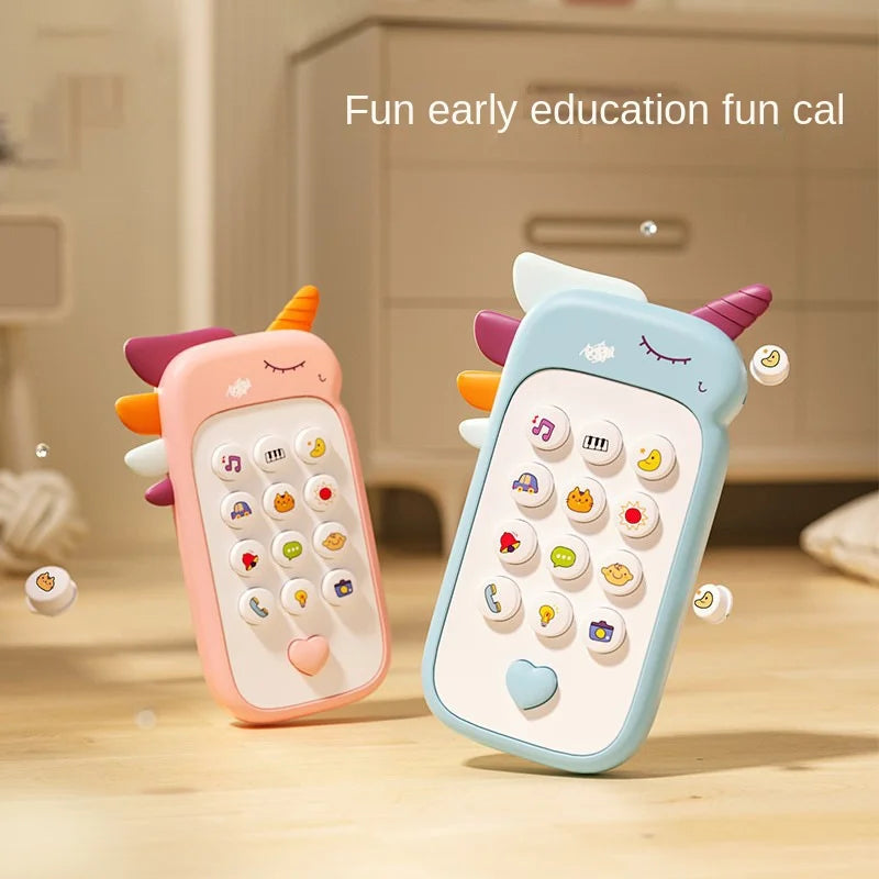 Infant Musical Phone Toy – Teething, Learning, and Sleep Aid for Babies