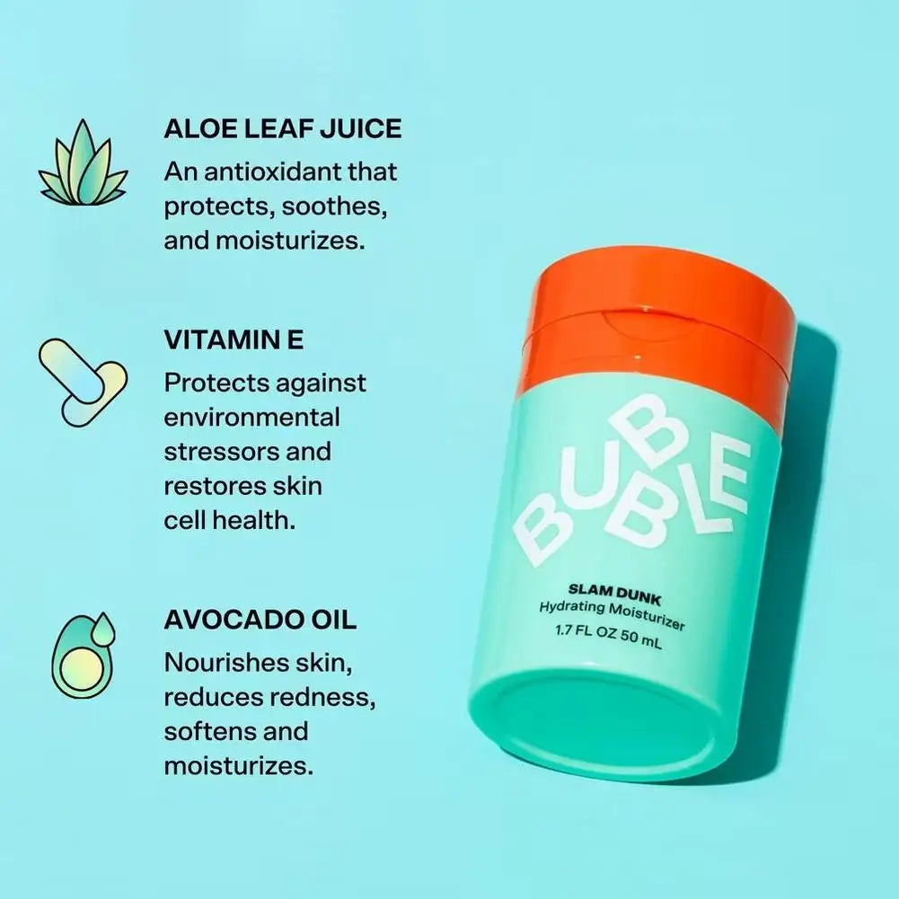 Hydrating Bubble Skincare Moisturizer Nourishing Cream for Normal to Dry Skin