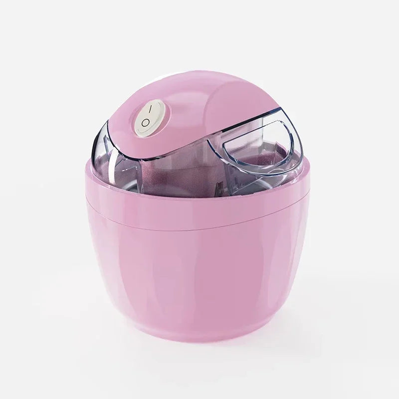 Electric Ice Cream Maker Portable DIY Frozen Yogurt and Smoothie Machine