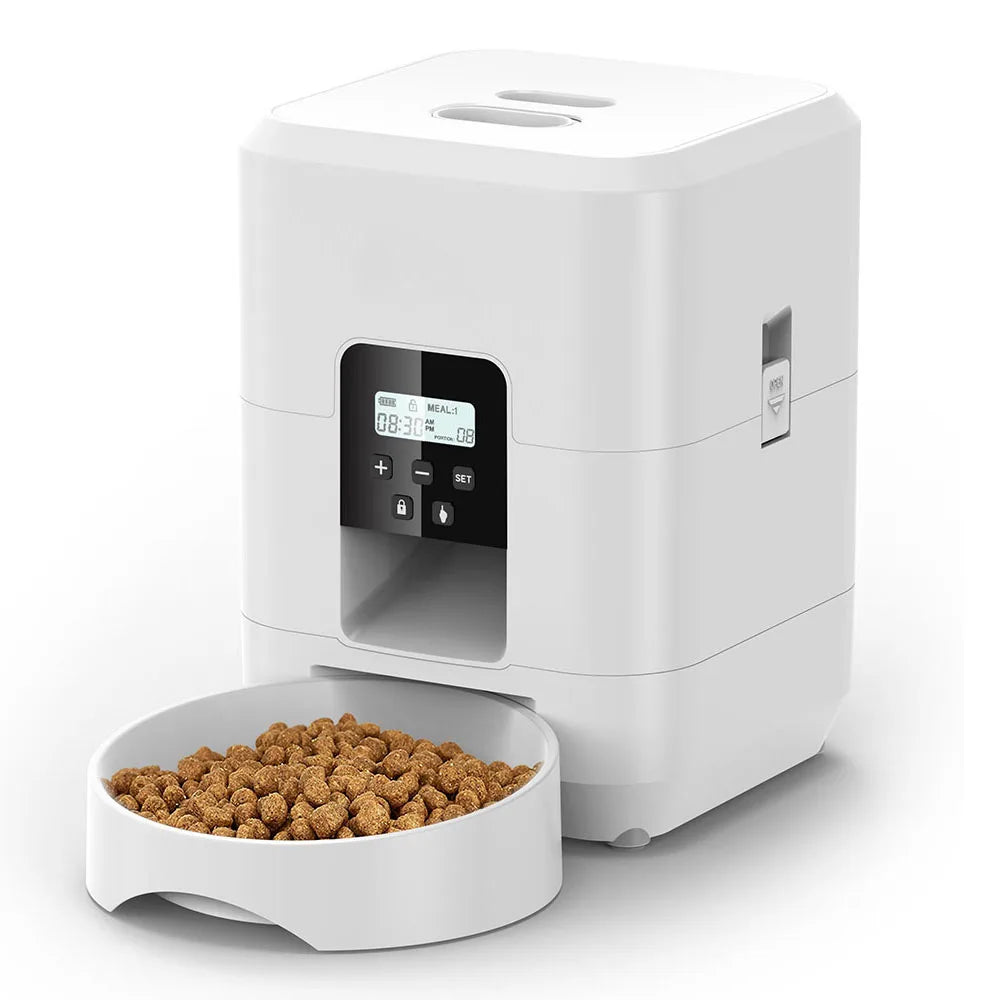 Automatic Pet Feeder – Timed Food Dispenser for Cats & Dogs