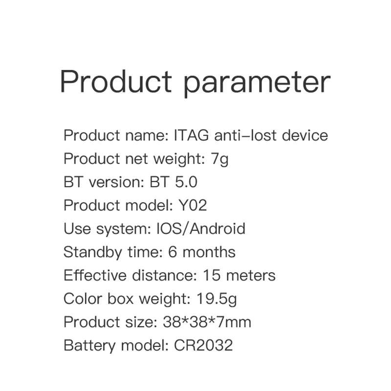 Mini Bluetooth GPS Tracker – Anti-Lost Smart Finder for Pets, Kids, and Valuables