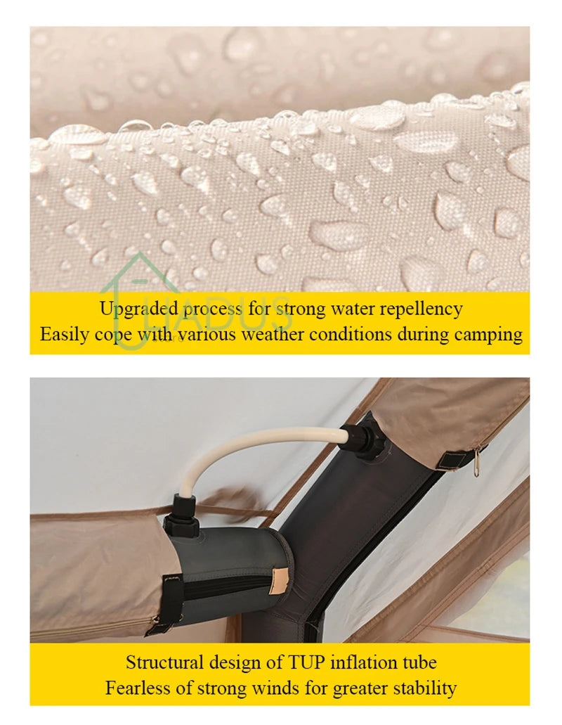 Inflatable Roof Tent – Luxury Waterproof Family Camping Shelter