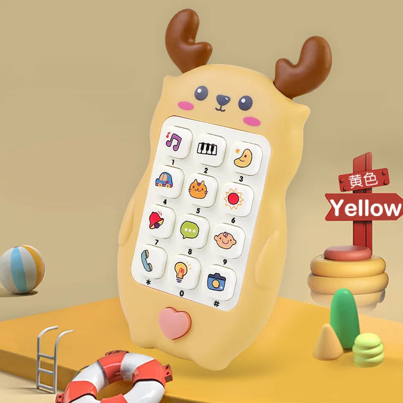 Infant Musical Phone Toy – Teething, Learning, and Sleep Aid for Babies