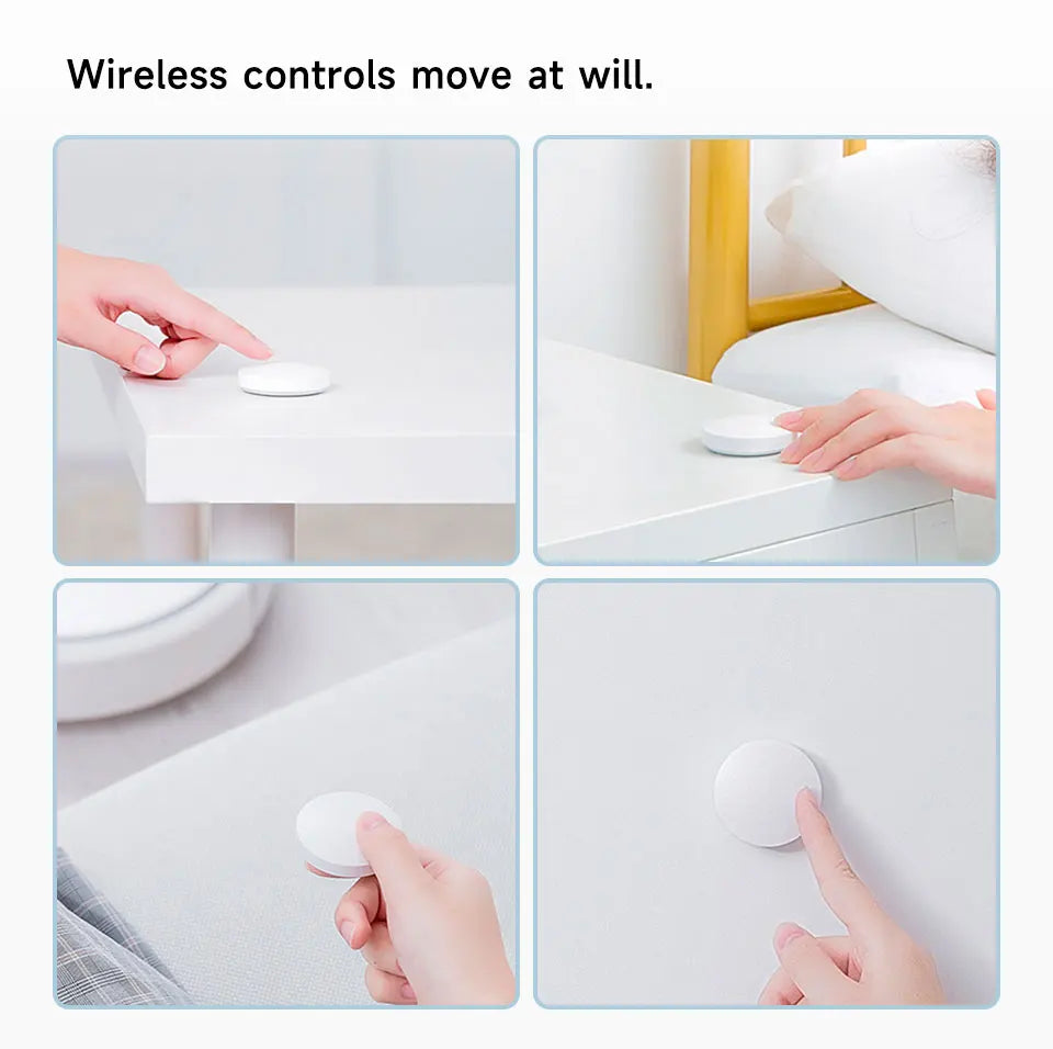Smart Zigbee Push Button Switch – Wireless Remote Control for Home Automation