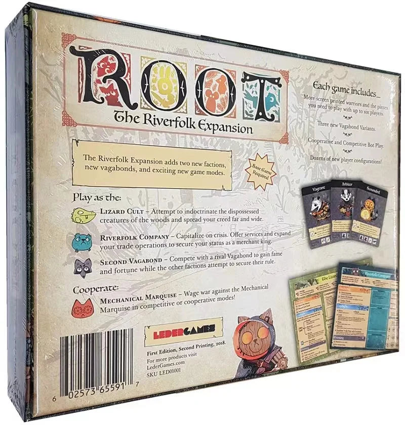 Strategy Board & Card Game – The Riverfolk Expansion for Family & Party Fun