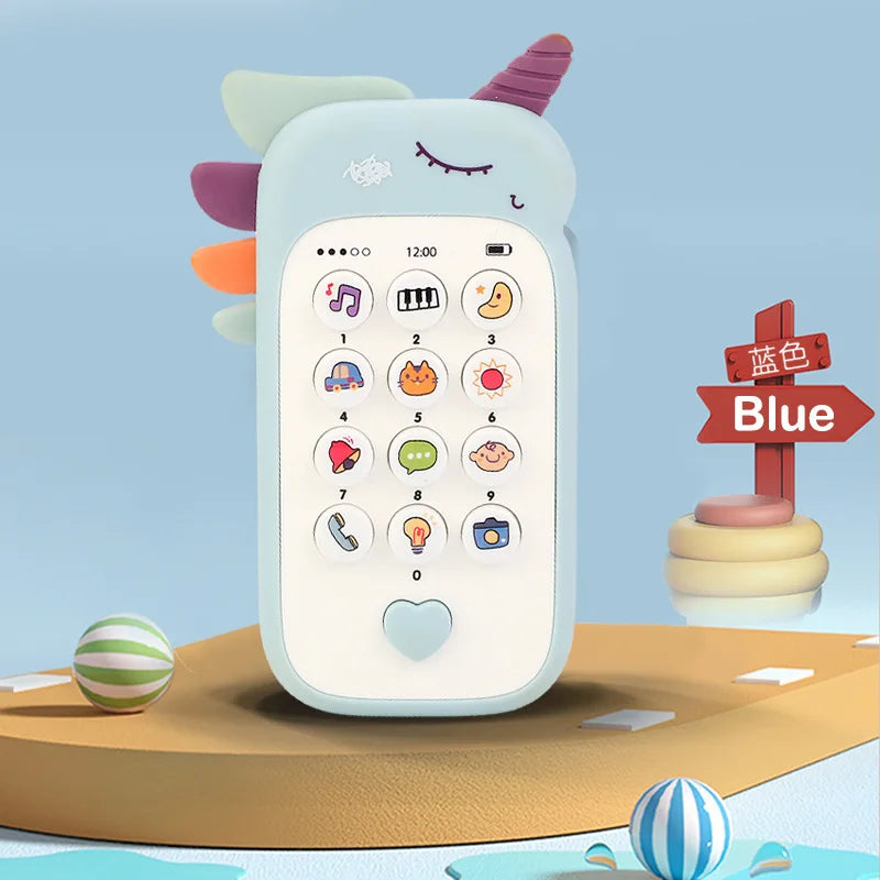 Infant Musical Phone Toy – Teething, Learning, and Sleep Aid for Babies